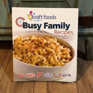 Kraft Foods Busy Family Recipes Cookbook (hardback spiral-bound)